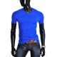 T-SHIRT majice v-neck - indigo