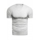 T-SHIRT majice v-neck - siva