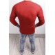 Sweater majice bez kapuljače JL4 - crvena