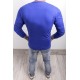 Sweater majice bez kapuljače JL5 - plava