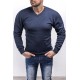 Sweater majice bez kapuljače 2200 - mornarsko plava